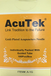 .20x25mm - AcuTek Gold Acupuncture Needle