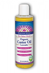 Castor Oil Lavender, Organic, 8oz