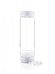 INU! Crystal Water Bottle - Cloud White 