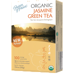 Jasmine Green Tea - Organic, 100 Bags
