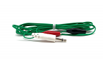 Alligator Clip Wires (high quality), 3.5MM - Green