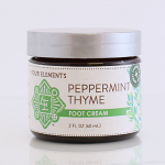 Peppermint Thyme Foot Cream, 2oz