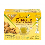 Instant Lemon Ginger Honey Crystals, 10 Bags