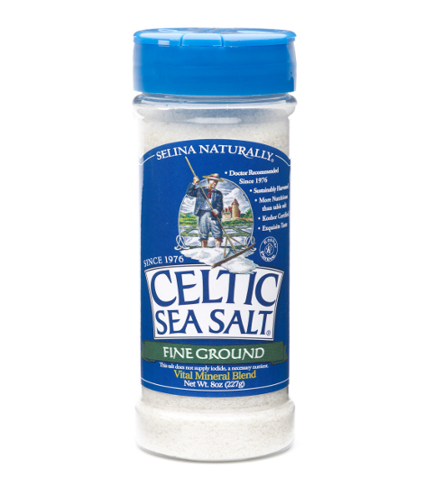 Fine Ground Celtic Sea Salt , 8oz