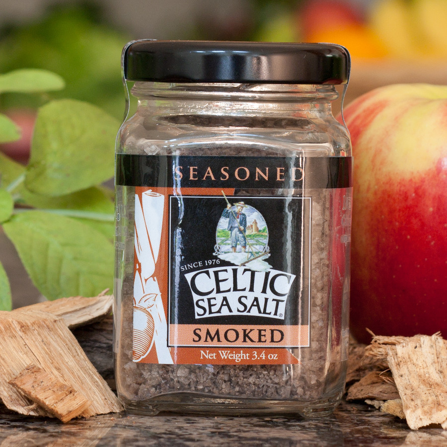 Applewood Smoked Celtic Sea Salt, Organic