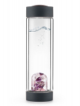 Via Heat Wellness Insulated Crystal Infusion Bottle