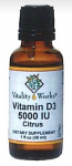 Vitamin D3 (5000 IU), 1oz, Citrus Flavor