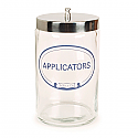 Applicator Jar, Glass
